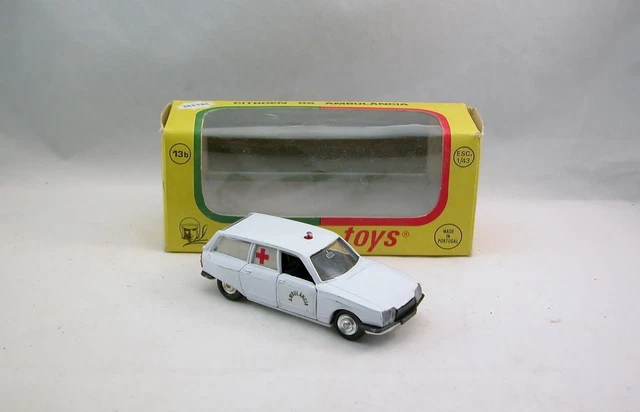 Miniature Citroën GS Break Pallas Verte - Luso Toys Portugal - 1/43