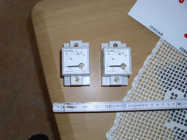 Amperemeter analog AC für Hutschiene