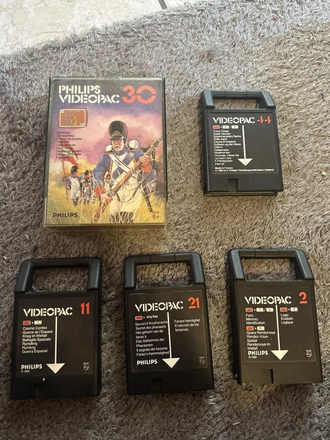 Jeu Vidéo Rétro 'Guerre De L'Espace' Pour Philips Videopac G7000 - Édition 1980 - Bon état - Collector
