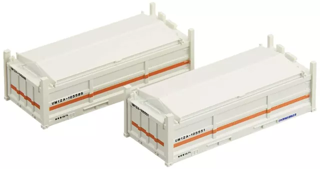 Tomix 3163 Type UM12A-105000 20' Containers (Cream 2 pieces) (N scale)