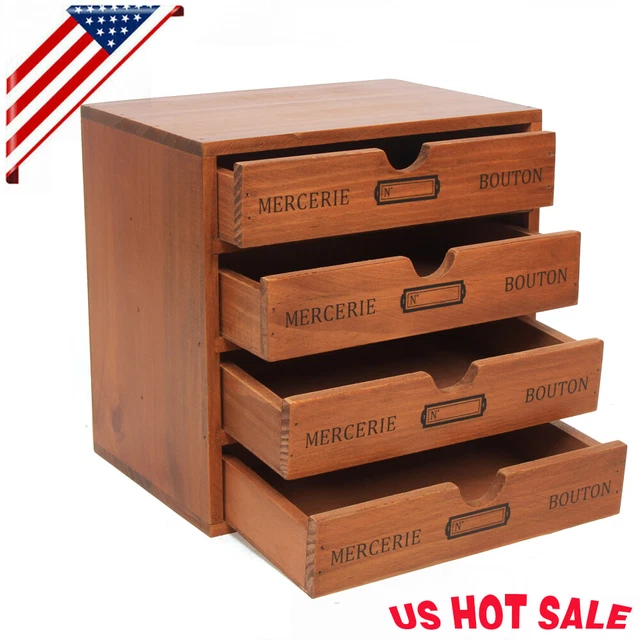 Wood Jewelry Box Black Elegant Storage For Your Treasures U2013