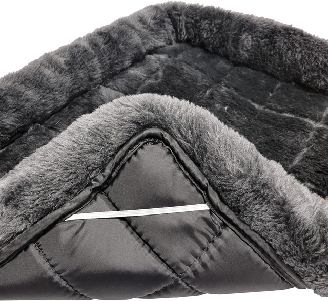 PET BED Dog Crate Mat Padded Bolster Cushion Gray 18″ MIDWEST HOMES for PETS