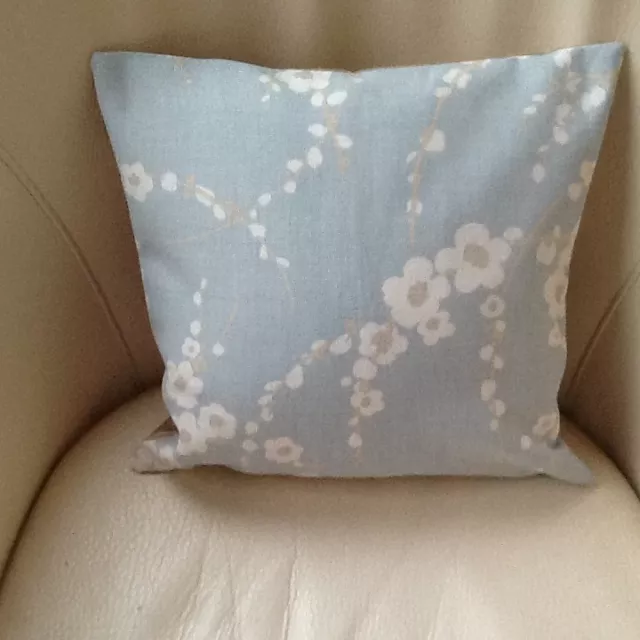 Laura Ashley Lori Entenei Stoff Kissenbezug.  Neu
