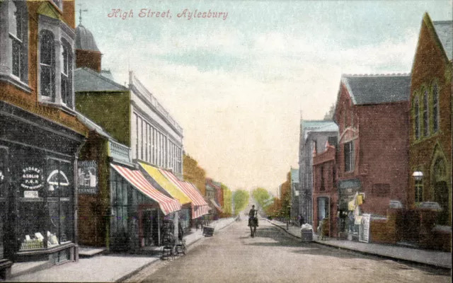 Aylesbury. High Street by Valentine's.