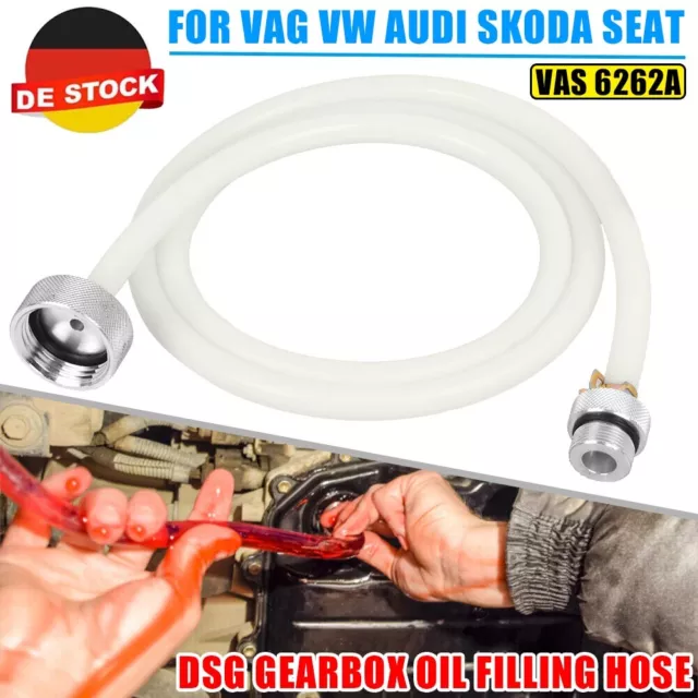 DSG Getriebe Ölwechsel Adapter VAS 6262 VAG VW Audi Einfüllgerät Befüllschlauch