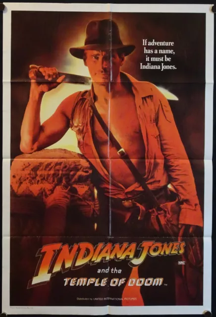 Indiana Jones And The Temple Of Doom (1984) Australian One Sheet