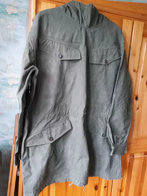 Veste / coupe vent / parka troupes de montagne / tap/ rpima guerre d'Algérie