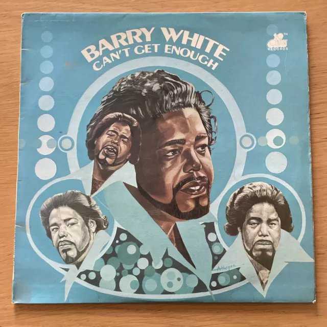 Can't Get Enough by Barry White (Record, 2018)