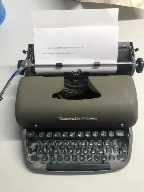 Vintage Remington Rand Typewriter Made In Great Britain