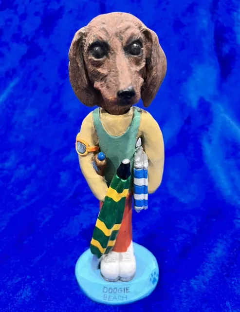 The Animal Connection DOOGIE BEACH Dog Head Collectible