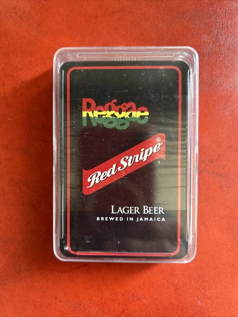 Reggae Red Stripe Lager Beer Playing Cards New Sealed