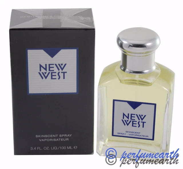 New West By Aramis 3.4 Oz Skinscent For Men New In Box New West By Aramis 3.4 Oz Skinscent For Men New In Box