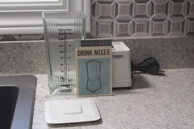 JC PENNEY Penncrest Blender White Model #5655A Retro $50.00 - PicClick