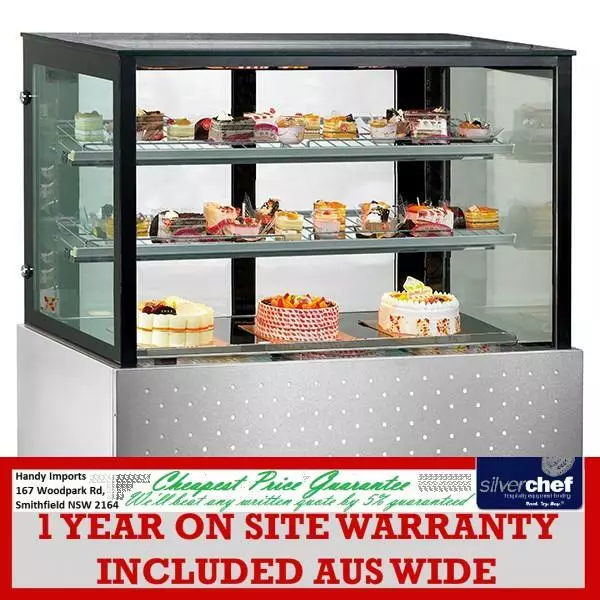 Fed Commercial Belleview Chilled Food Cake Display Fridge Unit Cold Sg090Fa-2Xb