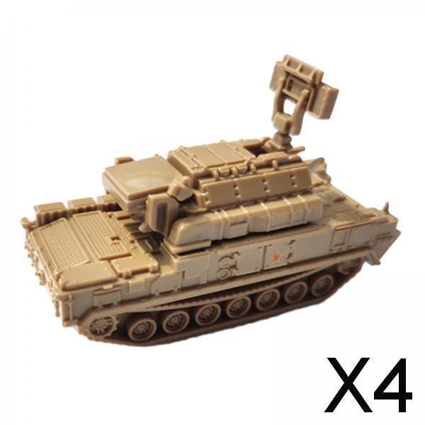 1PC 1/144 ÉCHELLE Mini Modèle De Réservoir Heavy Duty Machine Collection Home EUR 19,26