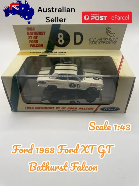 1968Bathurst1:43 XT GT Ford Falcon Classic Carlectables. Limited Edition No 983