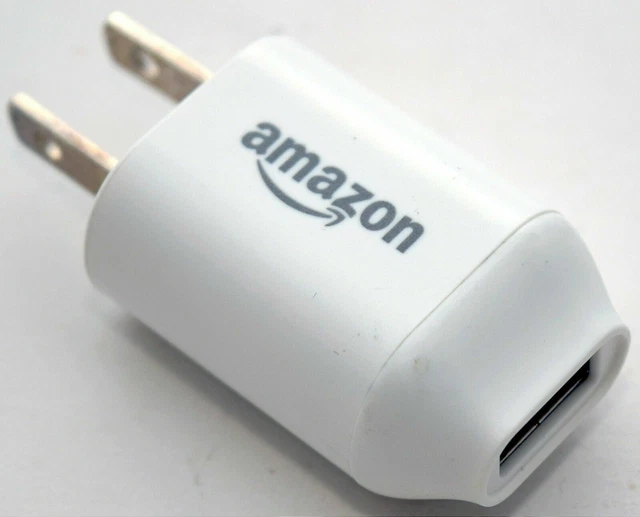 Original Amazon A00810-01 White USB AC Wall Power Adapter Charger 4.9V Kindle -B