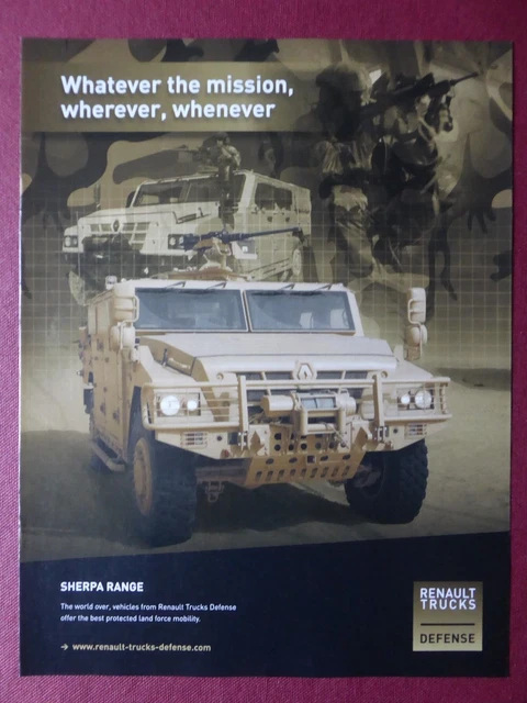 Sherpa Light APC Police de Renault Trucks Defense (Eurosatory 2014