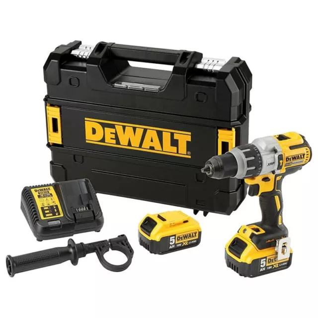 Perceuse à percussion 18V XRP (2x5,0 Ah) en coffret TSTAK - DEWALT DCD996P2