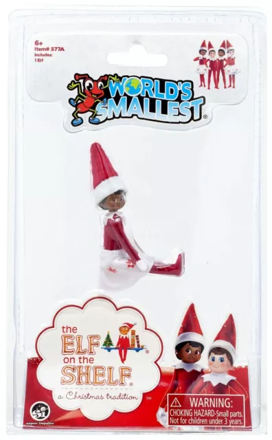 WORLD'S SMALLEST THE Elf on the Shelf [Girl, Brown Eyes] £14.20 ...