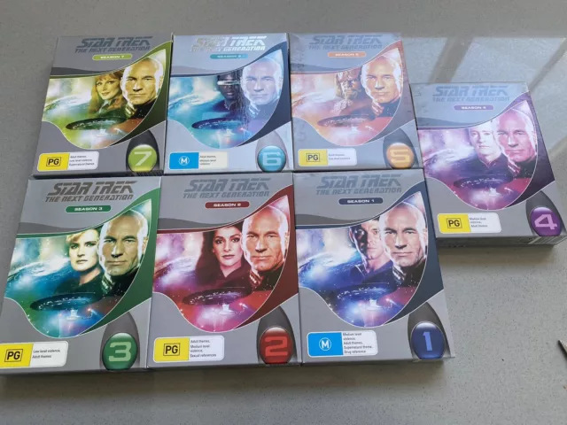 Star Trek The Next Generation - The Complete Series (Box Set, 48 Disc, DVD)