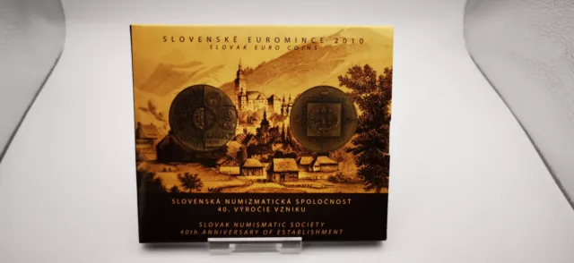 Slowakei KMS st 2010 Stempelglanz Numismatische Gesellschaft