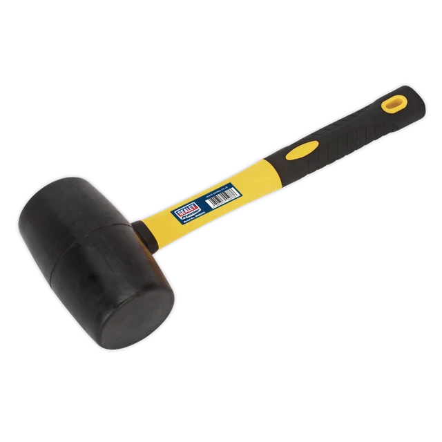 Caoutchouc Maillet 0.9kg Avec Fibre Arbre - Sealey RMB200 Neuf