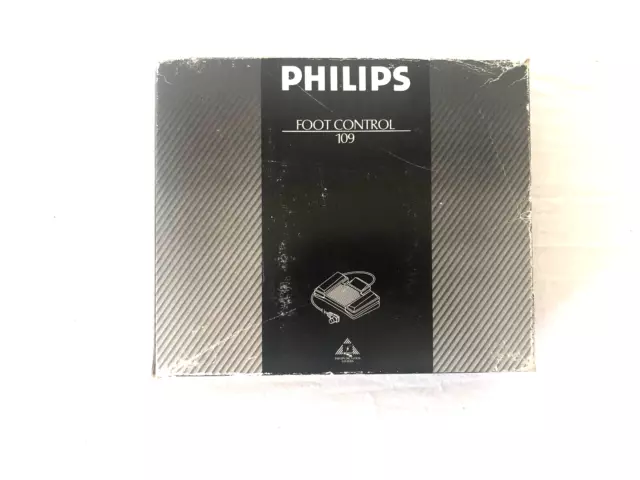 Philips Fußschalter 109 für Diktier und Wiedergabe Systeme  DIV9059