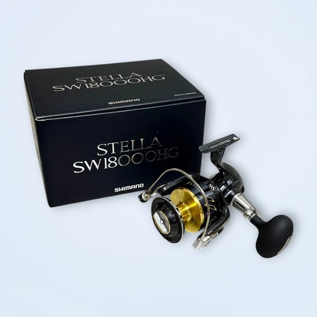 SHIMANO STELLA SW18000HG Spinning Reel Excellent Condition
