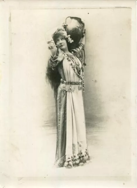 Sarah BERNHARDT SUPERBE RARE PHOTOGRAPHIE ORIGINALE 18*13 LA SAMARITAINE 1902