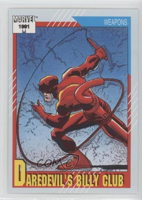 1991 Impel Marvel Universe Series II Weapons Daredevil 's Billy Club #129 0pl9