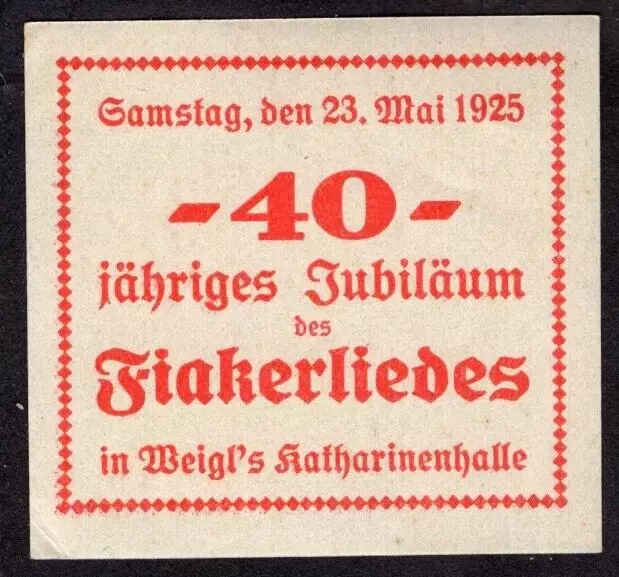Aschenputtelplakat Stempel - Deutschland 40. Jubiläum Fiakerliedes - 45x48mm