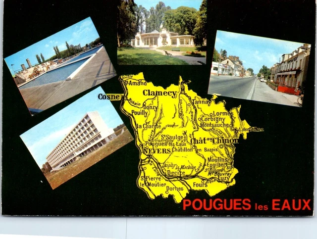 58 Pougues Les Eaux Cpsm Format 10X15 [Try/75890]
