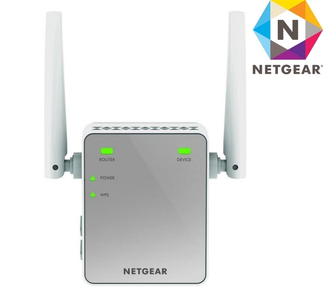 NETGEAR Wi-Fi Extender EX2700 Wireless WiFi Booster N300 WPA/WPA2 Security