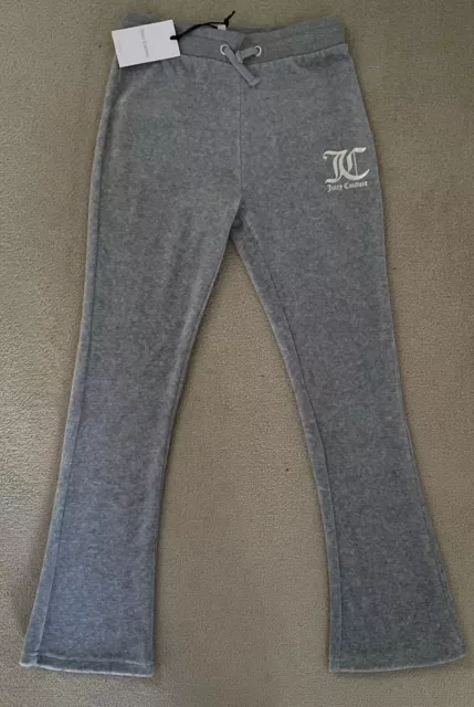 Pantaloni tuta velluto originale Juicy Couture età 10 - 11 nuove etichette £50