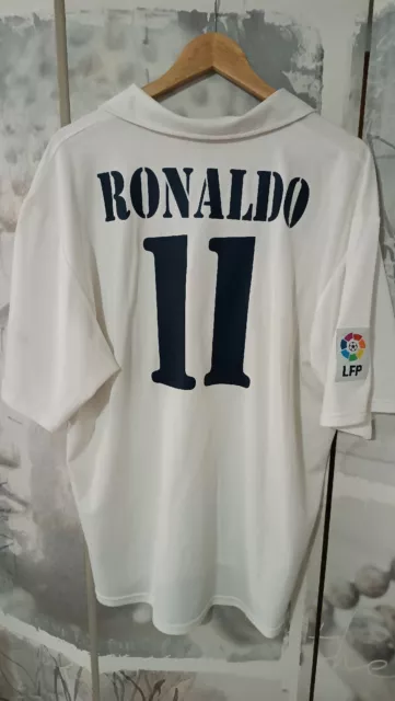 Camiseta Real Madrid Ronaldo Nazario Size XL SHIRT TRIKOT Adidas Siemens