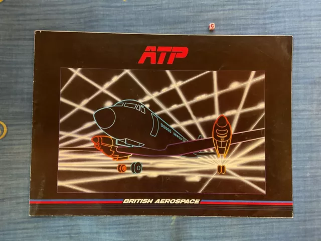 Britische Aerospace Atp Hersteller Verkaufsbroschüre Publikation