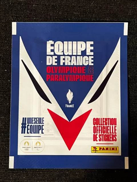 Panini Pochette  Packet  Equipe De France Olympique Paralympique 2024 Rare Mint