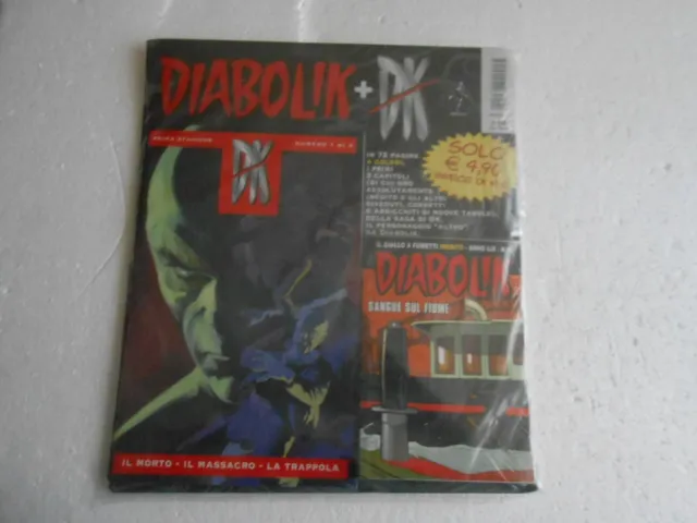 DIABOLIK anno LIV n.11+DIABOLIK DK n.1 PRIMA STAGIONE-ed.ASTORINA 2015