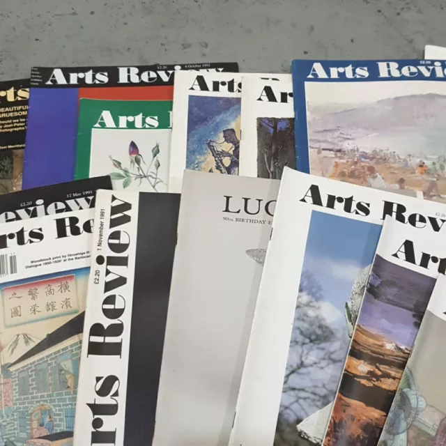 16x Arts Review Magazine 1991 1992 Job Lot 3