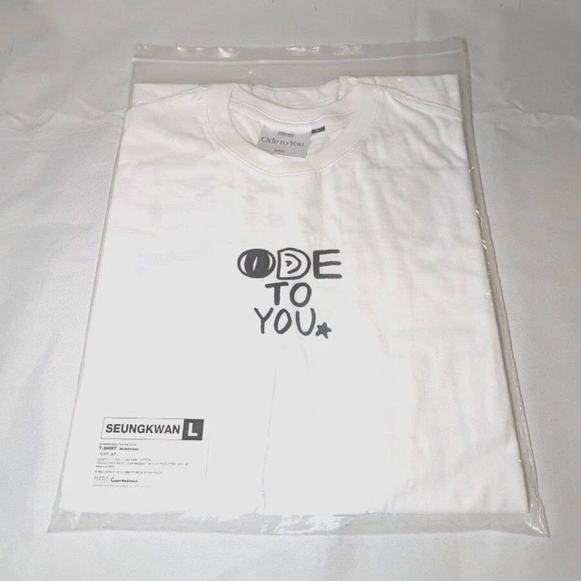 SEVENTEEN WORLD TOUR Ode to You in Seoul official TShirt L size