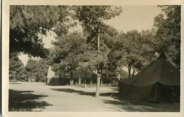 Cpa Algerie Fort De L'eau Carte Photo Situee Au Verso