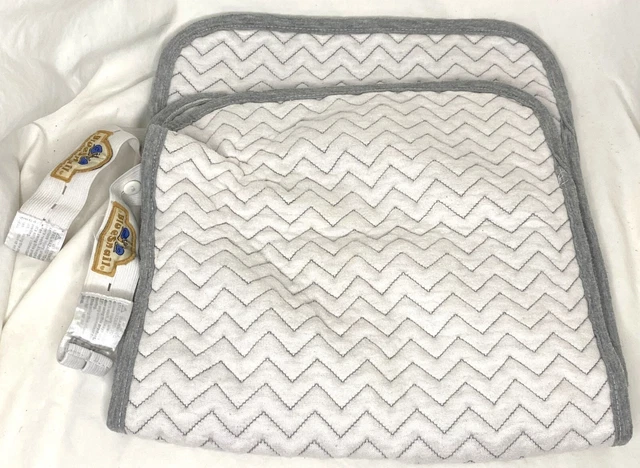 2 - BlueSnail Bamboo Quilted Thicker Waterproof Changing Pad Liners