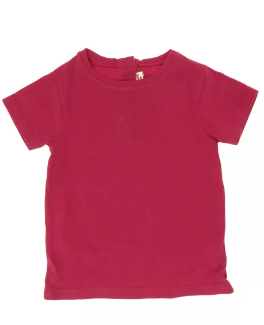 DPAM tee-shirt classique manches courtes rose  fille - 18 mois