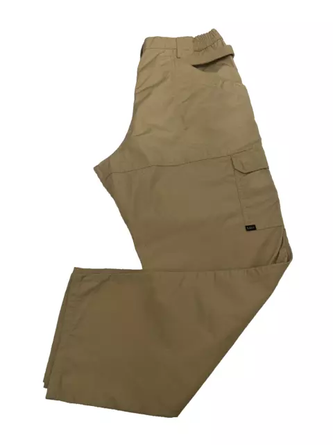 5.11 Tactical 38 X 32 Taclite Pro Ripstop Cargo Pants Khaki Teflon NEW