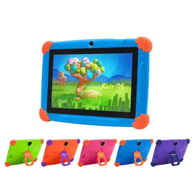 Kids Tablet PC 7 Inch Android bundle Free Case, WIFI, Dual Camera, bluetooth