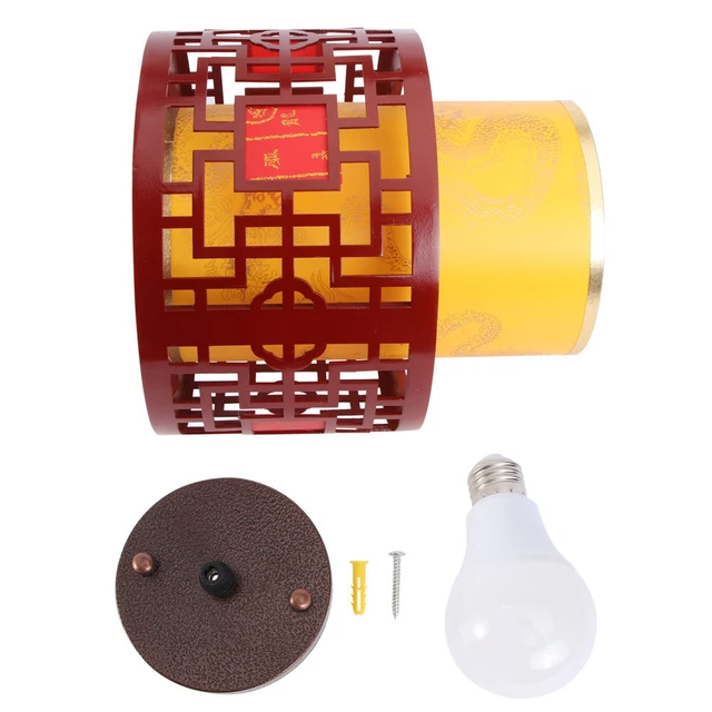 Wooden Chinese Brass LED Recessed Ceiling Light New Style Chandelier