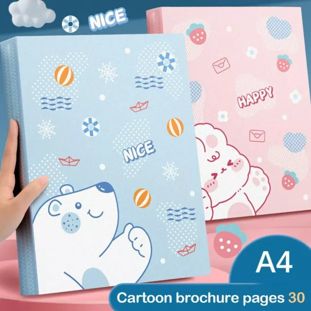 A4 Archives Bag Plastic File Storage Bag Durable File Folder  Archives