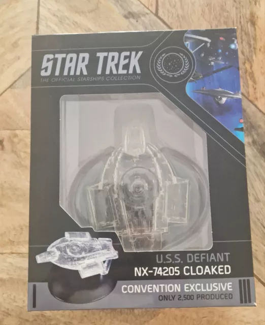 Eaglemoss Convention Exclusive Cloaked USS Defiant