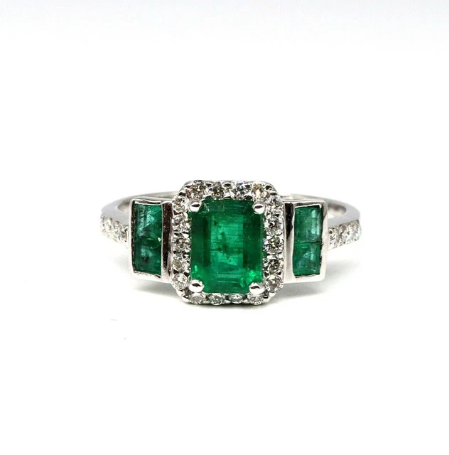 Anello a zig-zag in argento sterling 925 con zirconi cubici